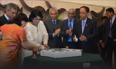Toast pour célébrer l’indépendance du Pakistan