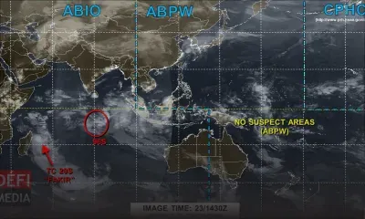 Météo : une autre formation cyclonique à l’est de Diego Garcia