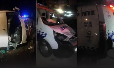 À St-Jean jeudi soir: quatre blessés dans un accident spectaculaire