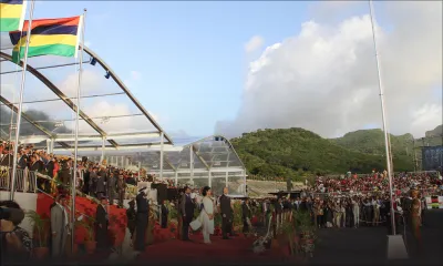 La Chine et le secteur privé ont donné Rs 9 millions pour la fête nationale