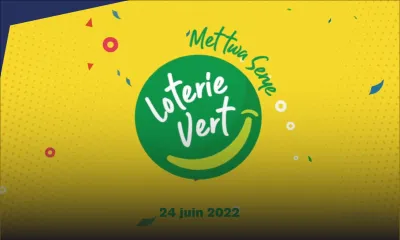Loterie Vert : tirage de ce vendredi 24 juin 2022