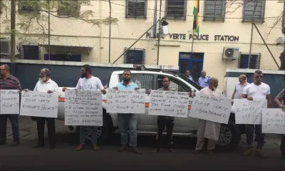 Manifestation à Plaine-Verte : des habitants dénoncent l’inaction de la police