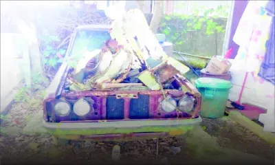 La police de l’environnement alertée : plainte contre un locataire à cause de son tacot