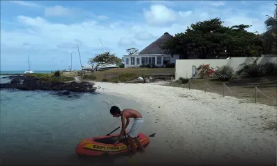 Sur la plage de Pointe-d’Esny : une femme et son fils agressés et chassés devant un bungalow