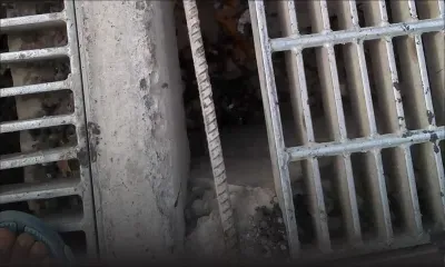 Infrastructures : grilles métalliques à Grand-Gaube : Attention danger !