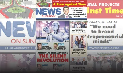 Voici la Une de News On Sunday de ce vendredi 24 août 2018