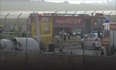 Un petit avion s'écrase au décollage à Malte, cinq morts