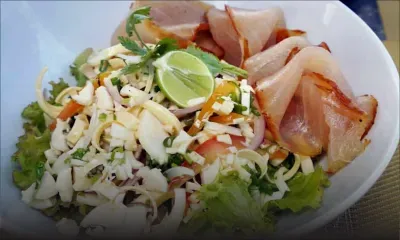 Recette : Salade de marlin fumé