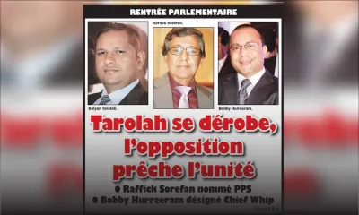 Voici la Une du Défi Quotidien de ce mardi 24 octobre