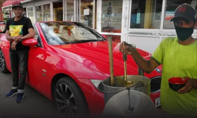 Rony Gangaram à La Louise : son fameux halim à l’agneau et sa BMW décapotable font fureur
