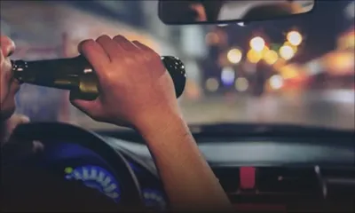 Accident de la route à Haute-Rive : Ivre au volant, il fonce sur une bouche d’égout en réparation