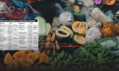 Mercuriale : les prix des légumes passent sous la barre de Rs 50