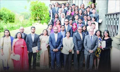 The Duke of Edinburgh Gold Award at the State House