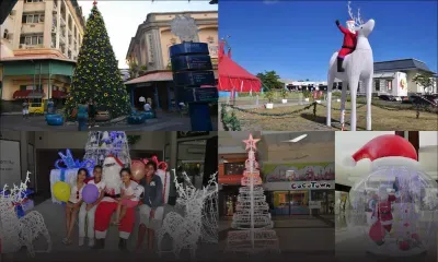 Les centres commerciaux au couleur de Noël
