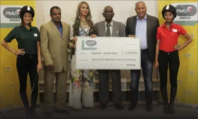 Quinté + à Maurice : Pierre Rivière remporte Rs 710 904