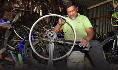 Réparation de vélos : la bicyclette ne terminera pas sa course dans un musée