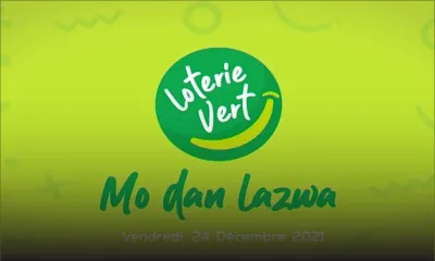 Loterie Vert : tirage de ce vendredi 24 décembre 2021