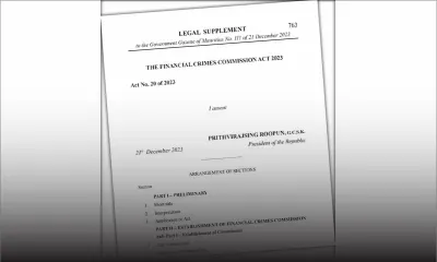 Deux jours après le vote au Parlement : le président approuve la Financial Crimes Commission Act