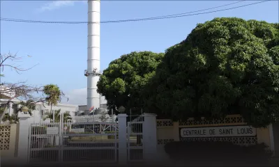 Centrale St-Louis: les représentants de la BWSC à Maurice