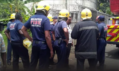 Journée internationale des pompiers : Ashraf Buxoo réclame une hausse de la risk allowance