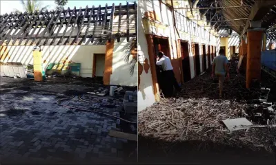 Dans un incendie : une partie du Waterpark part en fumée