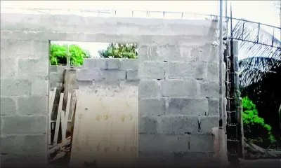 Une dame âgée se plaint d’une construction illégale à Lallmatie