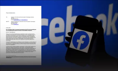 Contrôle des réseaux sociaux : la réponse de Facebook à l’Icta