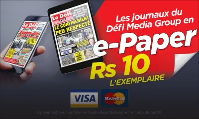 Les journaux du Défi Media Group en e-Paper à Rs 10 l’exemplaire