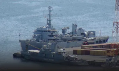 L’INS Sarvekshak, navire dédié à l'étude des fonds marins, dans nos eaux