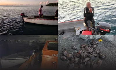 Pêche illégale : cinq hommes pris dans les filets de la NCG