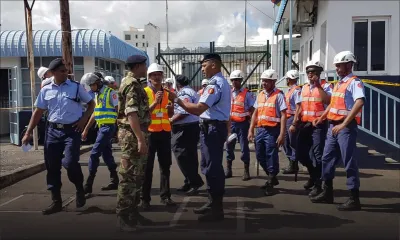 Alerte à la bombe : exercice de simulation au port