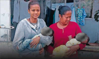 Christelle, 20 ans, mère de jumeaux : La jeune femme est abandonnée par son compagnon