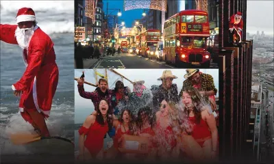 Ambiance de Noël à travers le monde