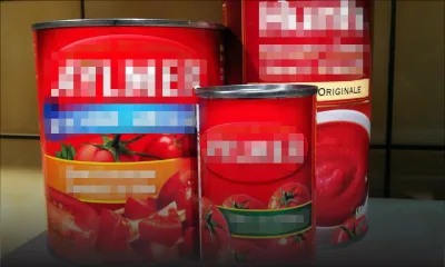 Boîtes de conserve et produits embouteillés: plus de 8400 kilos saisis en 2015