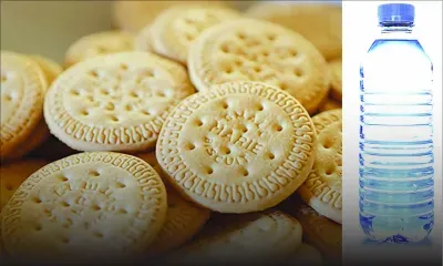 Biscuits and water are the best during cyclones