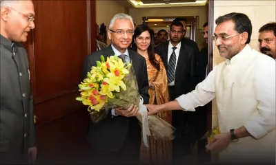 Inde : Pravind Jugnauth débute sa visite officielle 