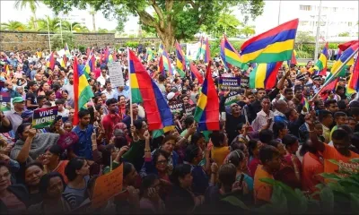 À l’aéroport de Plaisance : accueil triomphal pour la délégation mauricienne
