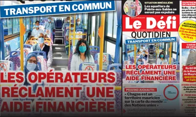 Voici la Une du Defi Quotidien de ce mardi 26 mai 2020