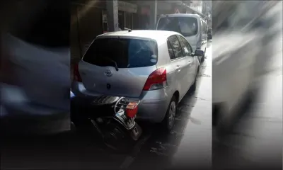 Moto parking à Rose-Hill