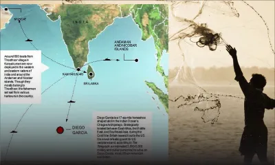 Diego Garcia: 23 pêcheurs indiens détenus