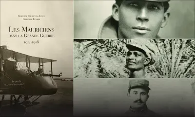 Livre : des Mauriciens aux cotés des ‘Poilus’ dans la Première Guerre mondiale