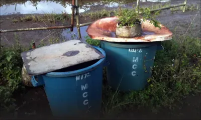 Curepipe: les poubelles en mode attente