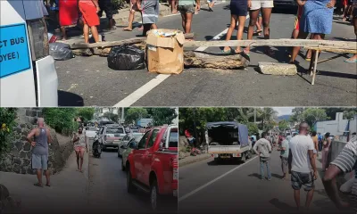 Coupures d'eau : des habitants de Bambous Virieux descendent dans la rue