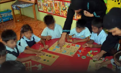 Avant leur entrée au préprimaire: des enfants de 3 à 5 ans évalués