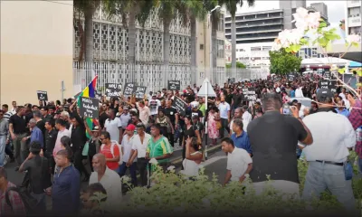 Marche de protestation : les manifestants réclament des élections générales anticipées