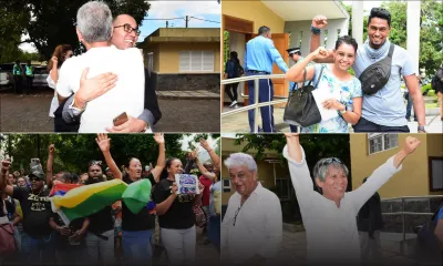 Bruneau Laurette libéré sous caution : ses sympathisants laissent éclater leur joie