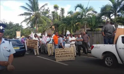 Hôtel Veranda Pointe-aux-Biches : les chauffeurs de taxi manifestent