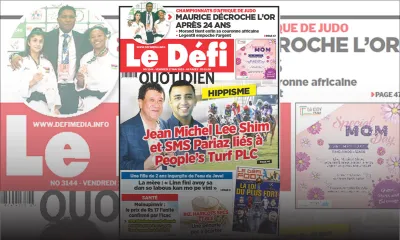 Voici la une du Défi Quotidien de ce vendredi Mai 2022