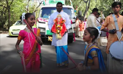 Le dieu Ganesh invoqué pour la prospérité