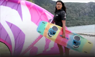 Ornella Arokeum: kite-surfeuse contre vents et marées